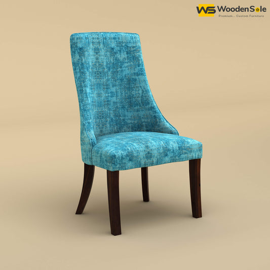 Dublin Dining Chair (Cotton, Teal Blue)