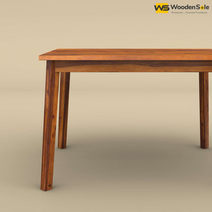 Kia 4 Seater Dining Set (Honey Finish)