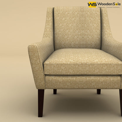 Oscar Lounge Chair (Cotton, Faux Cream)