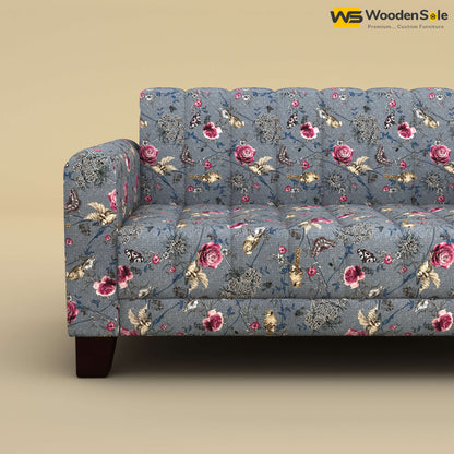 Furo 2 Seater Fabric Sofa (Cotton, Floral Printed)