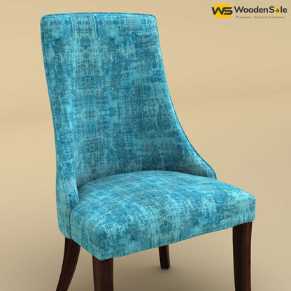 Dublin Dining Chair (Cotton, Teal Blue)
