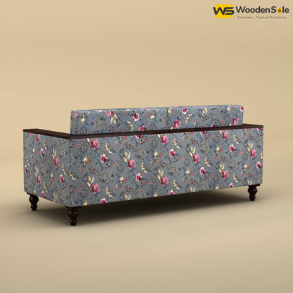 Tivoli 3 Seater Fabric Sofa (Cotton, Floral Printed)