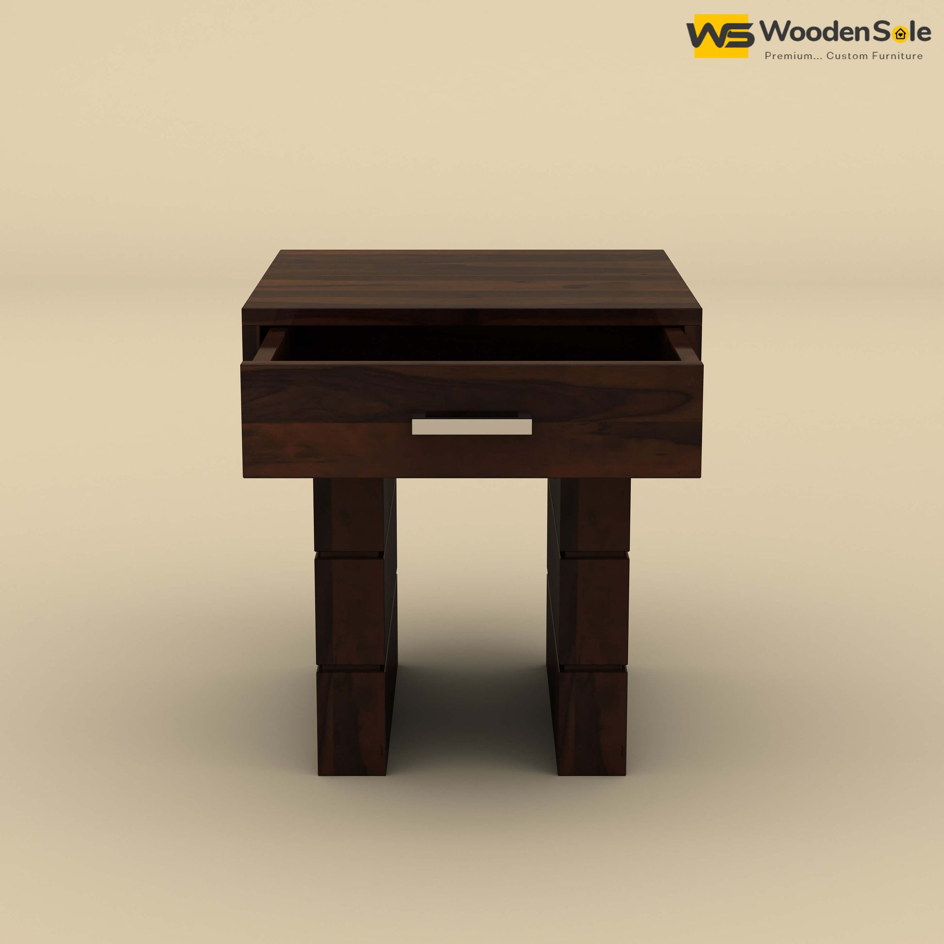 Sandra Bedside Table (Walnut Finish)