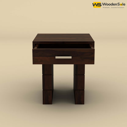 Sandra Bedside Table (Walnut Finish)