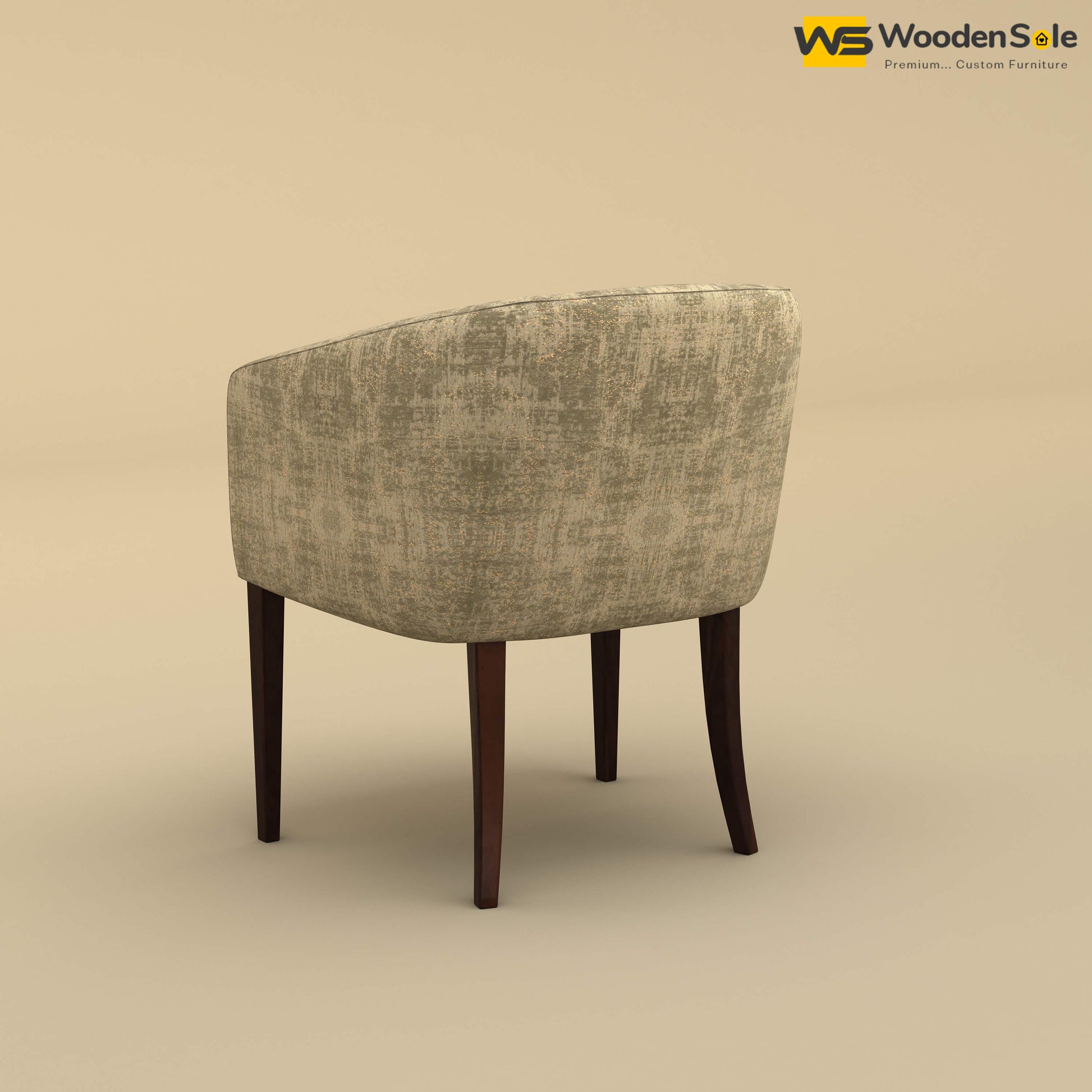 Florence Dining Chair (Cotton, Patchy Cream)