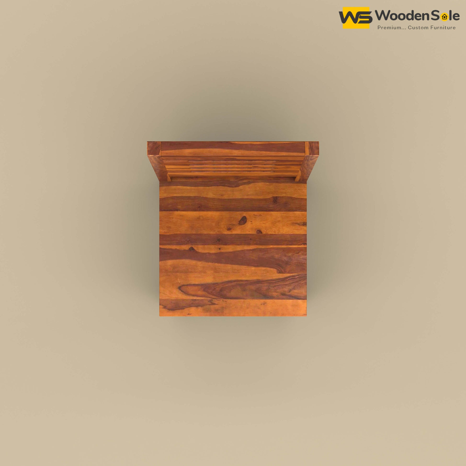 Sheesham Wood 6 Seater Dining Table Set (Honey Finish)
