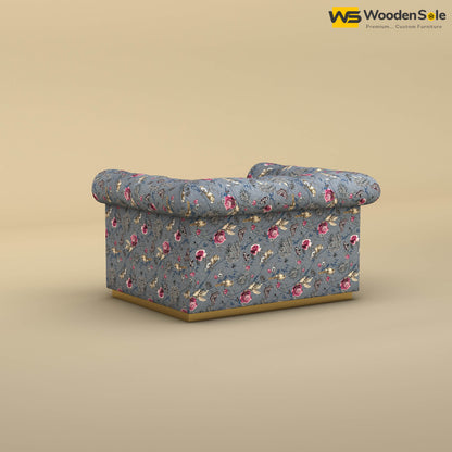 Morrison 1 Seater Fabric Sofa (Cotton, Floral Printed)