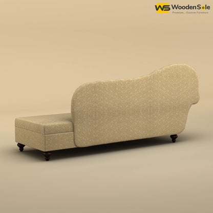 Royal Chaise Lounge (Cotton, Faux Cream)