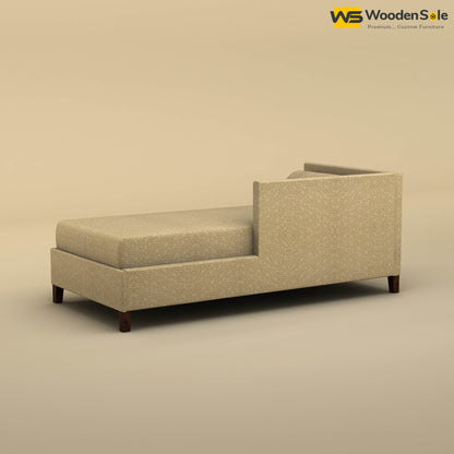Daina Chaise Lounge (Cotton, Faux Cream)