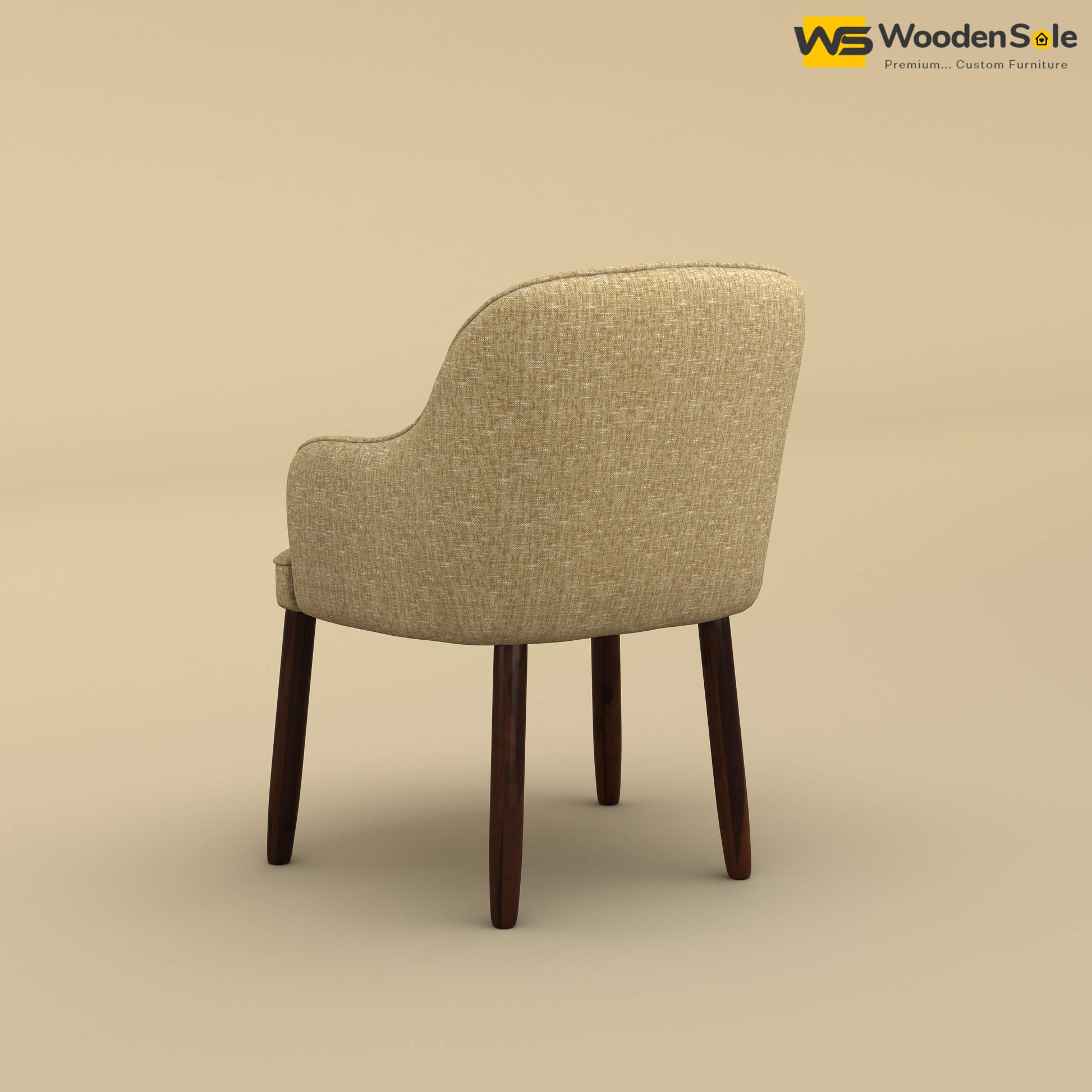 Madrid Dining Chair (Cotton, Faux Cream)