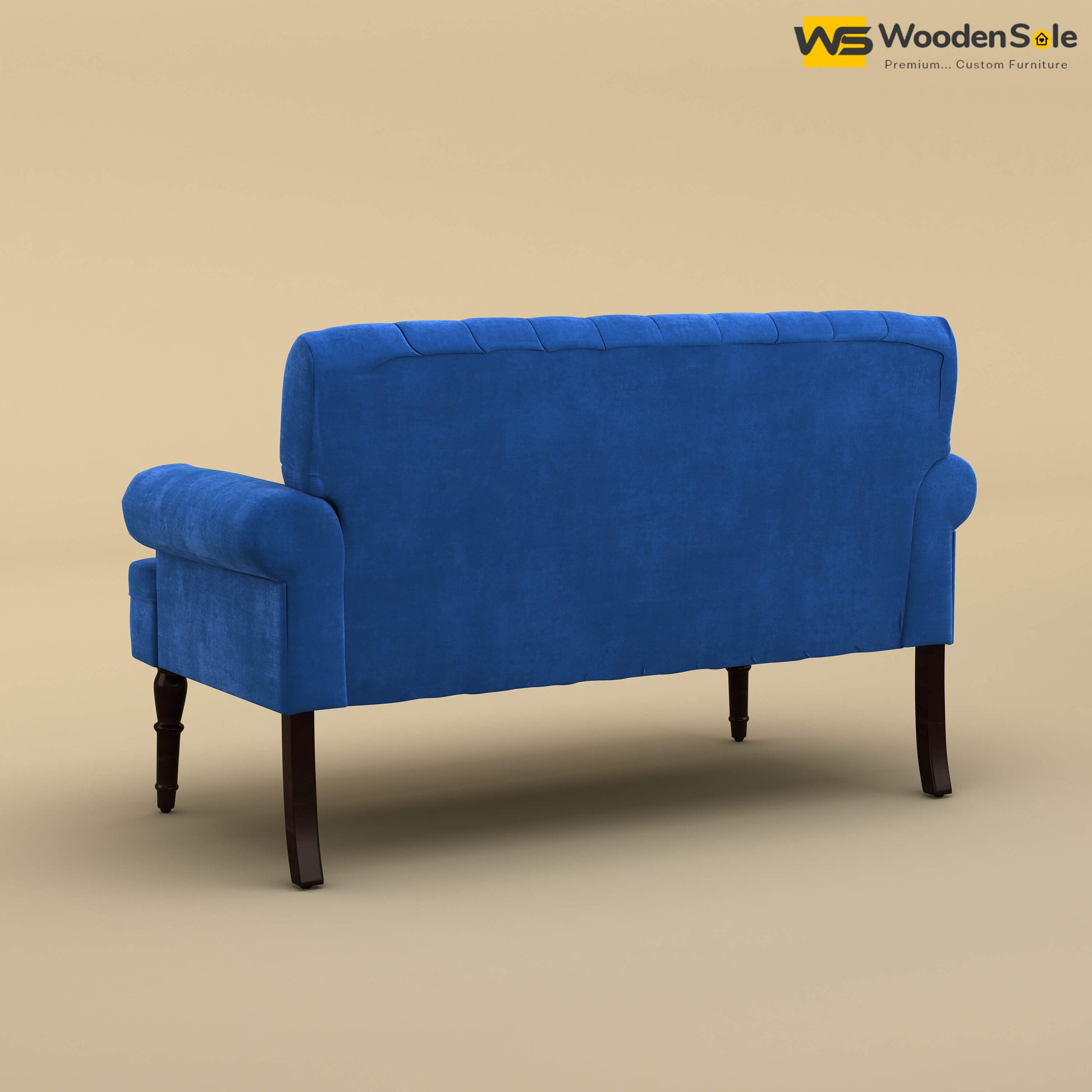 Chetas Love Chair (Velvet, Royal Blue)