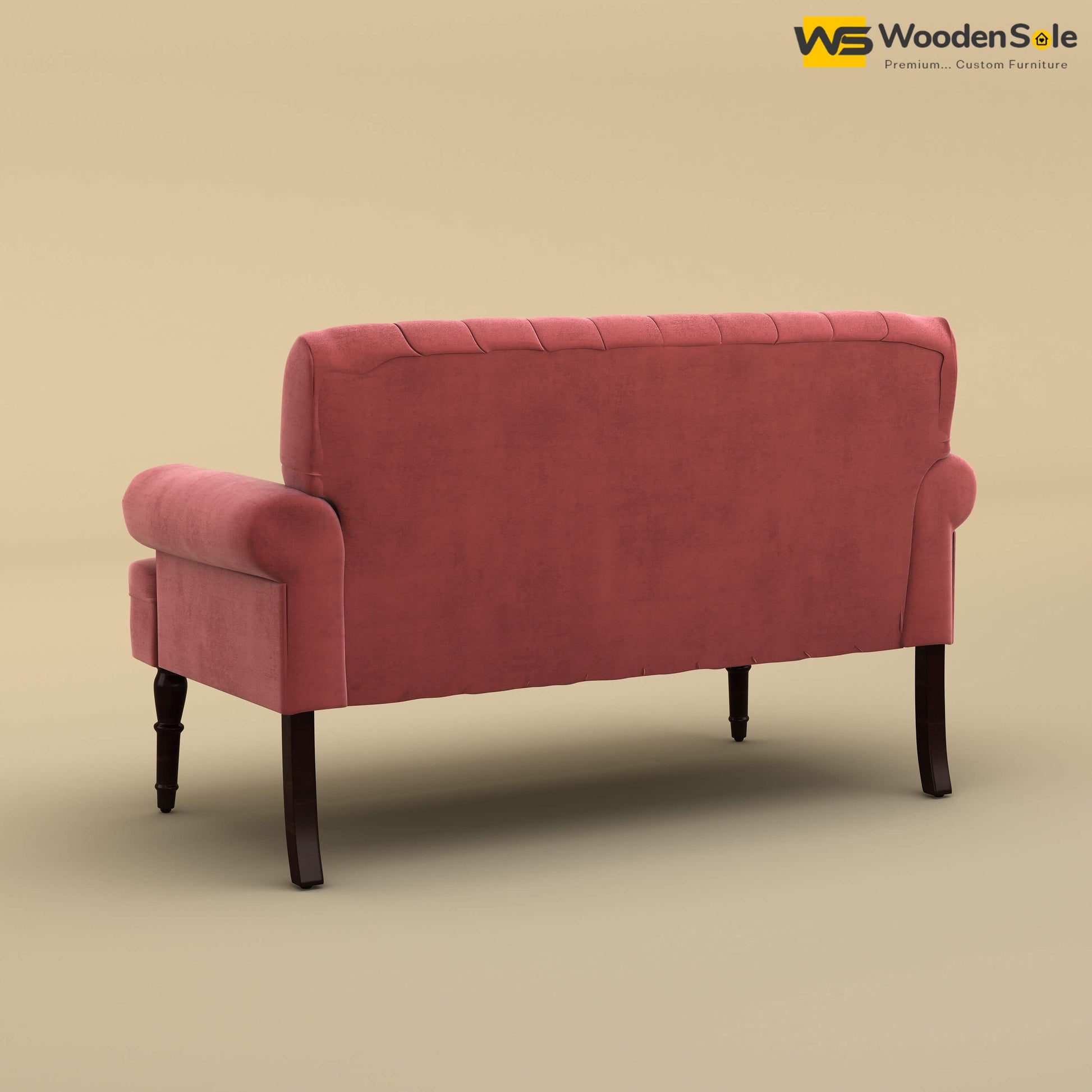 Chetas Love Chair (Velvet, Pink)
