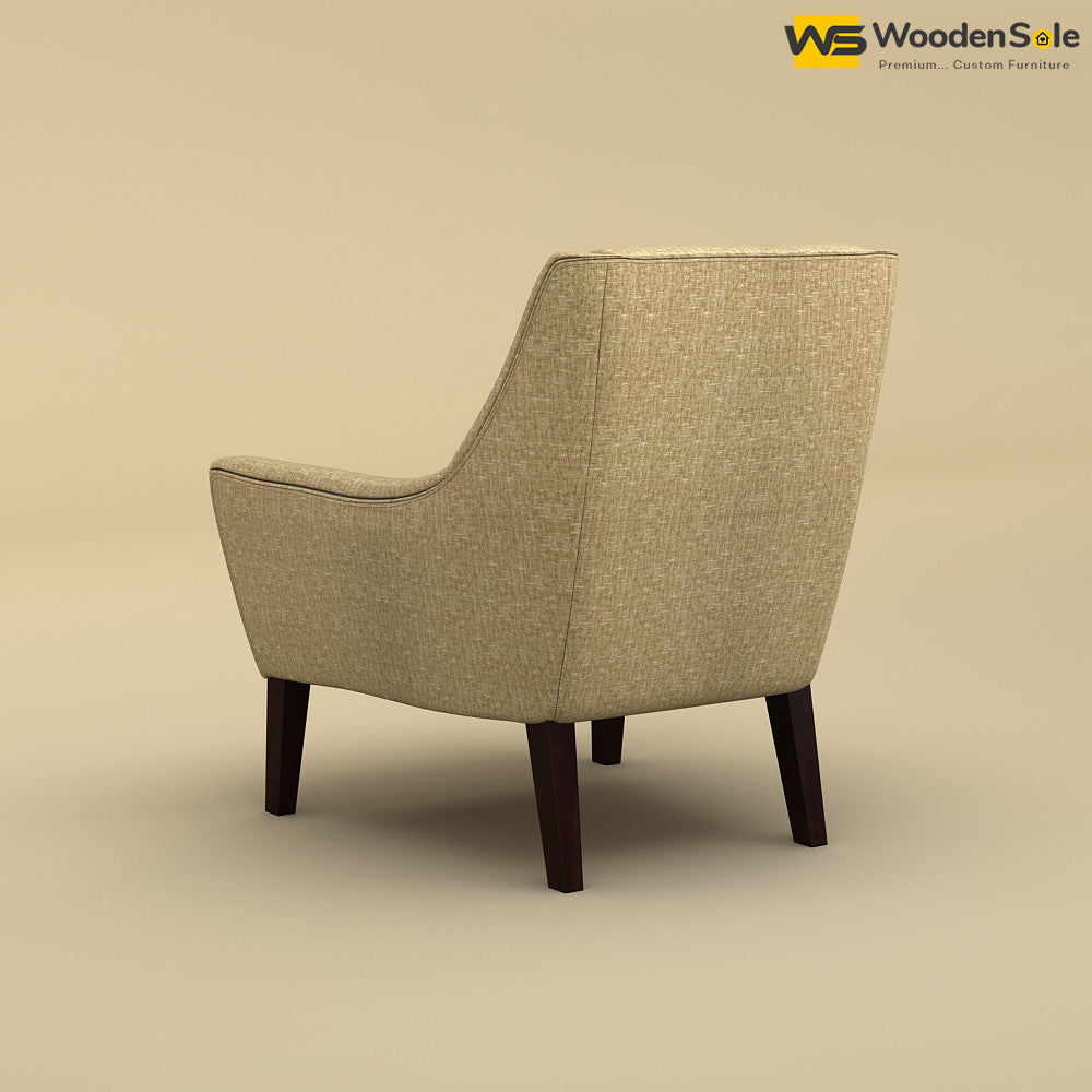 Oscar Lounge Chair (Cotton, Faux Cream)