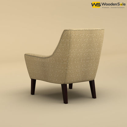Oscar Lounge Chair (Cotton, Faux Cream)