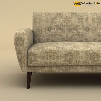 Daisy L Shape Sofa (Cotton, Patchy Cream)