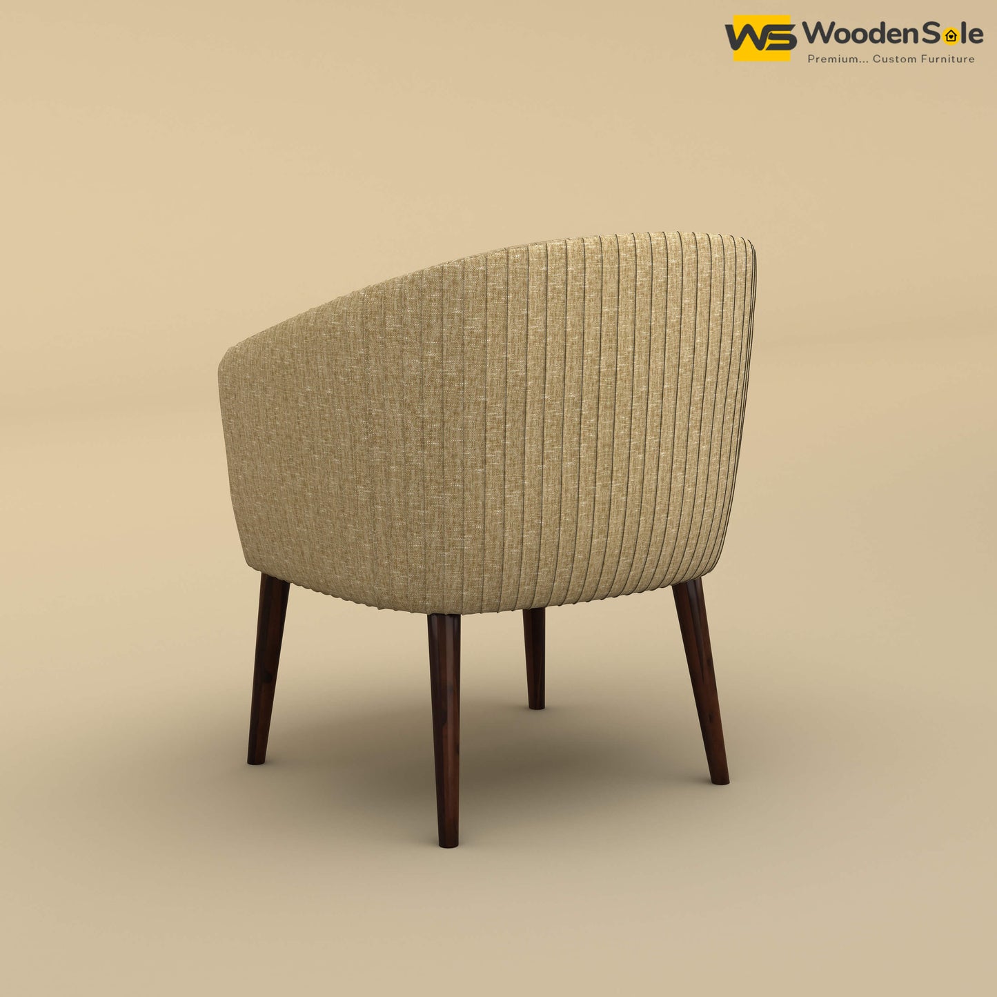 Parker Dining Chair (Cotton, Faux Cream)
