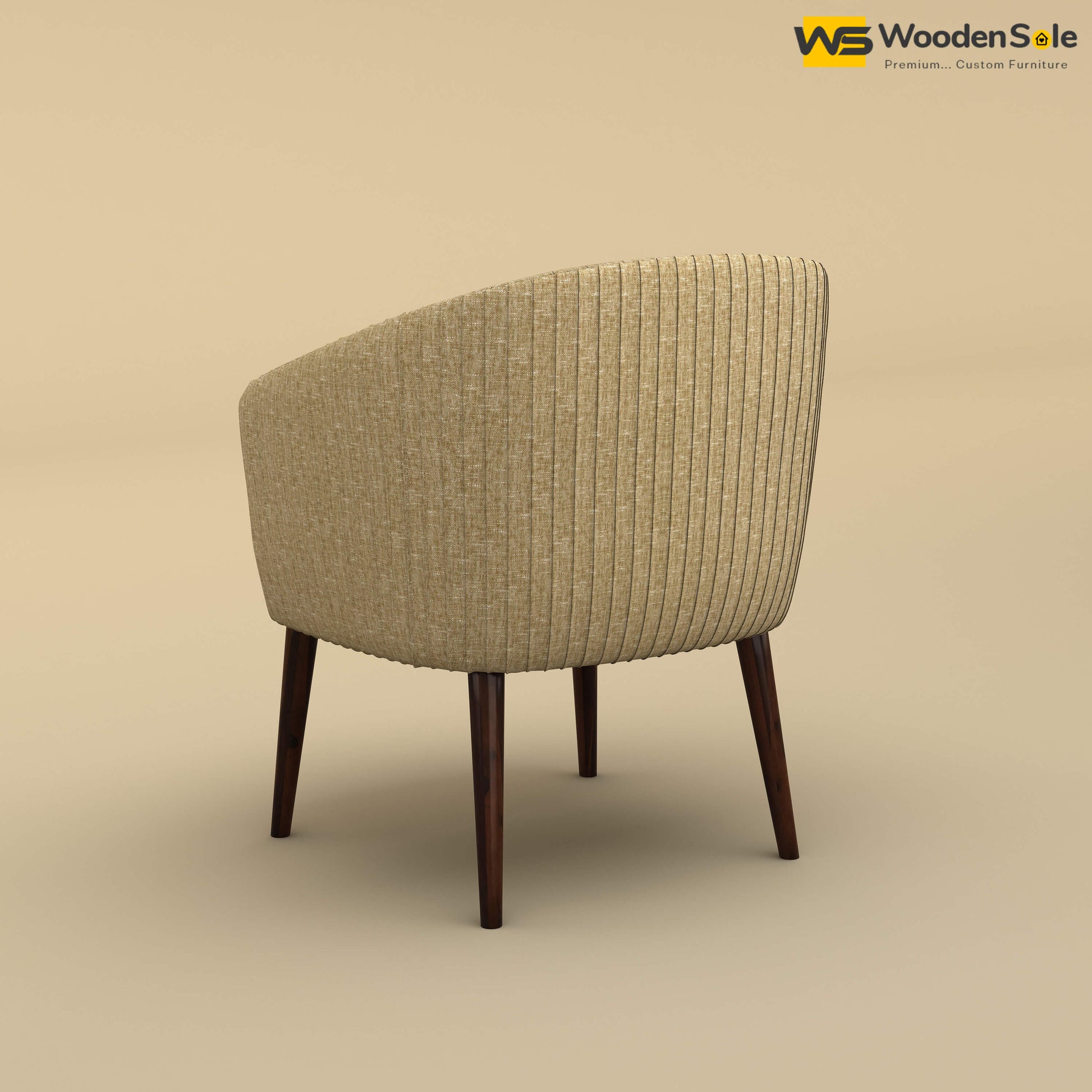Parker Dining Chair (Cotton, Faux Cream)