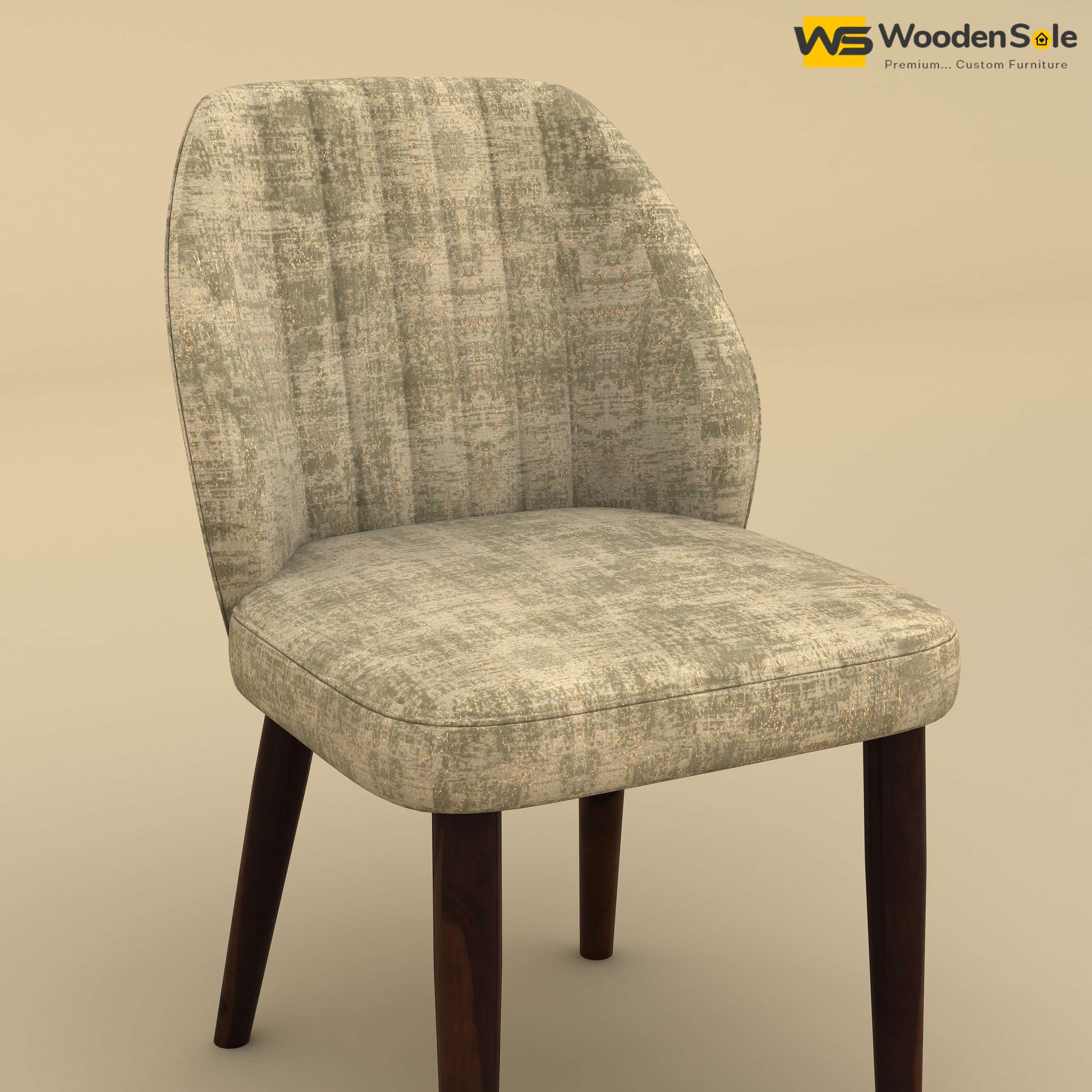 Norway Dining Chair (Cotton, Patchy Cream)