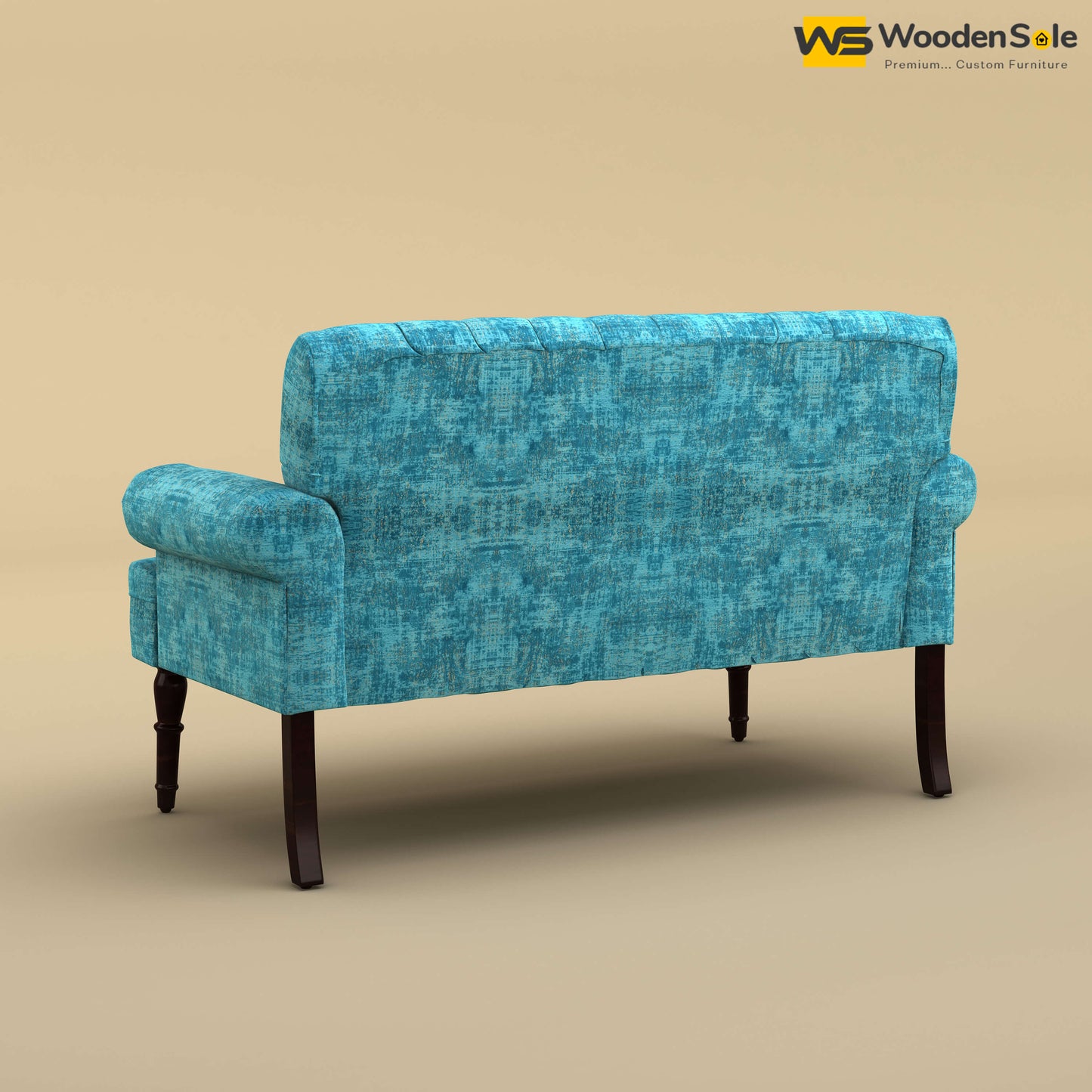 Chetas Love Chair (Cotton, Teal Blue)