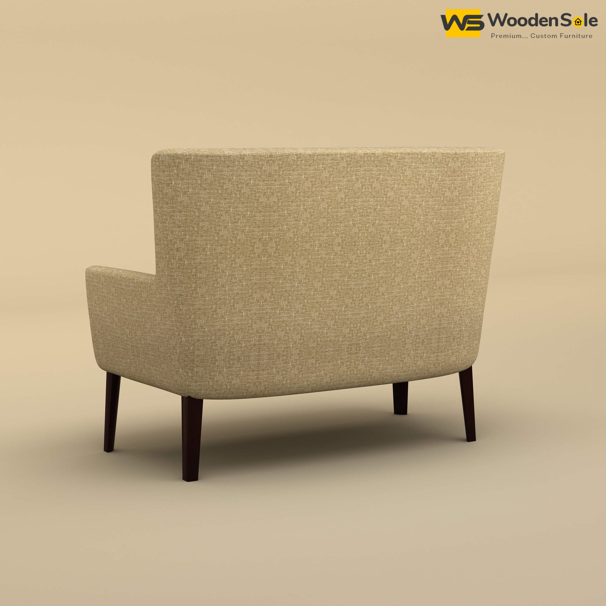 Dil Loveseat (Cotton, Faux Cream)