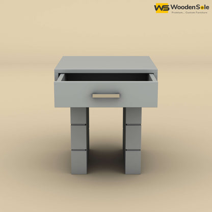 Sandra Bedside Table (Gray Finish)