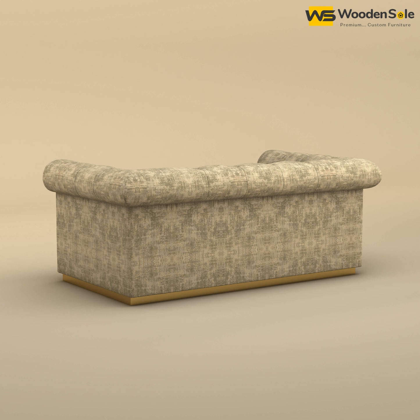 Morrison 2 Seater Fabric Sofa (Cotton, Patchy Cream)