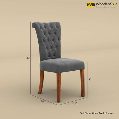 Kia 4 Seater Dining Set (Honey Finish)