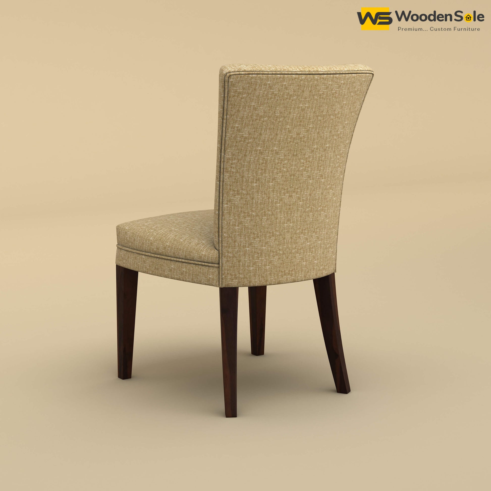 Bently Dining Chair (Cotton, Faux Cream)