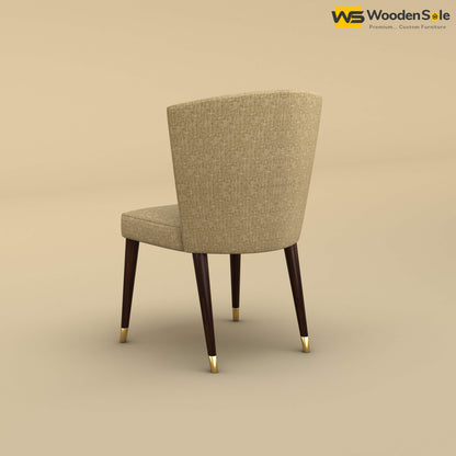 Julia Dining Chair (Cotton, Faux Cream)