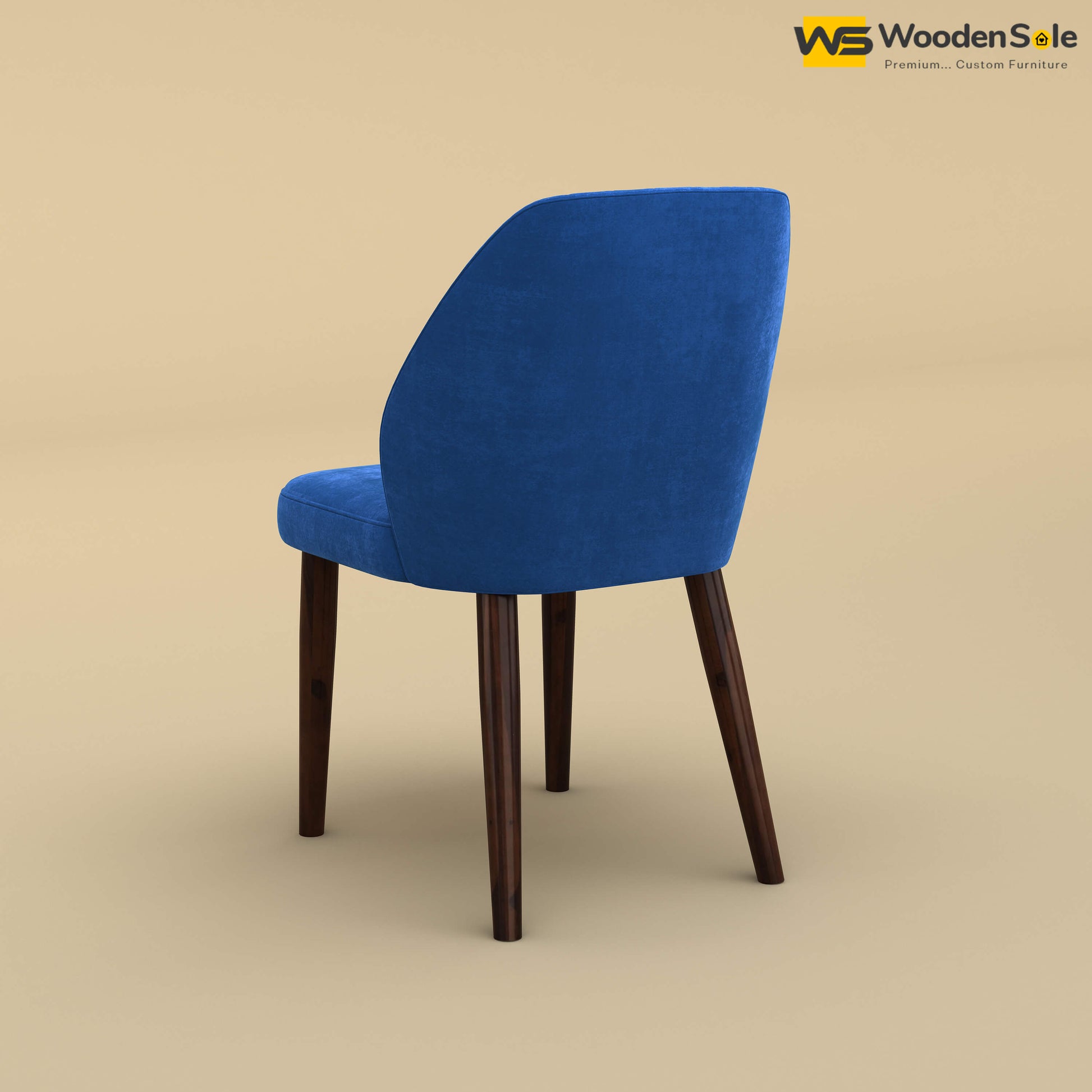 Norway Dining Chair (Velvet, Royal Blue)