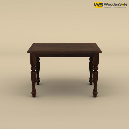 Martha 4 Seater Dining Table (Walnut Finish)