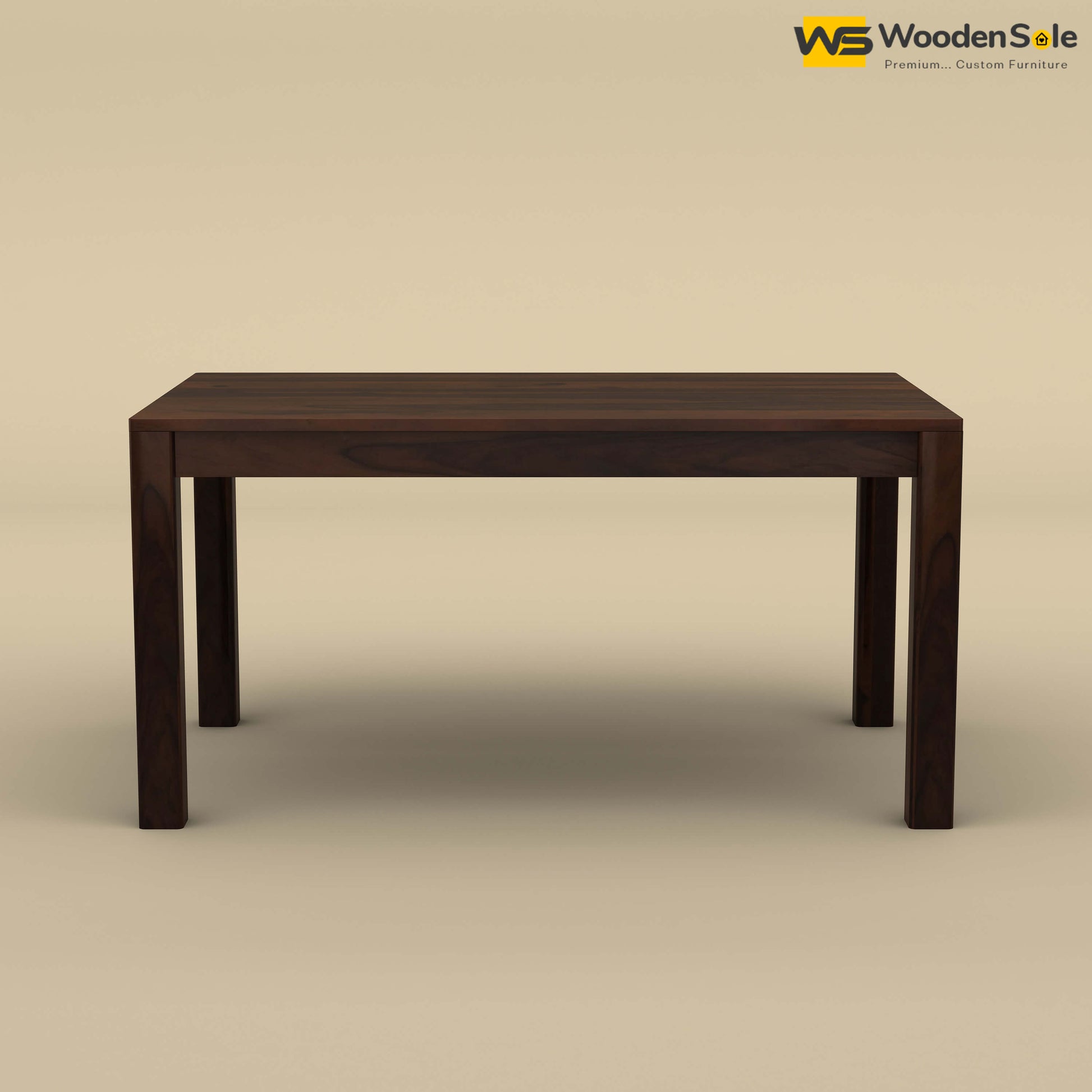 Ashley 6 Seater Dining Table (Walnut Finish)