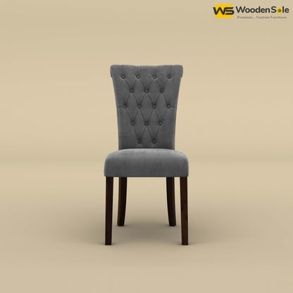 Kia 4 Seater Dining Set (Walnut Finish)