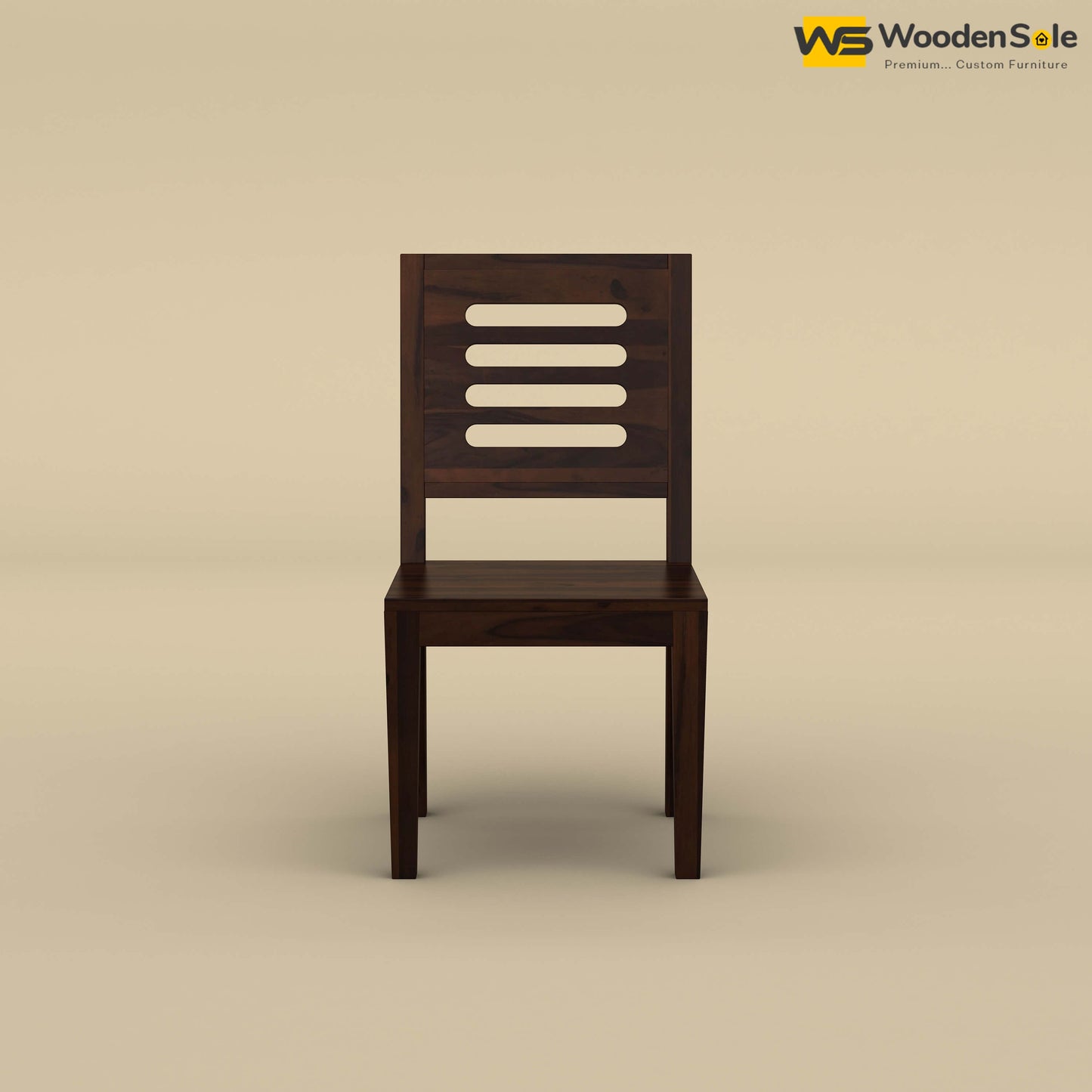 Sheesham Wood 6 Seater Dining Table Set with Bench (Walnut Finish)