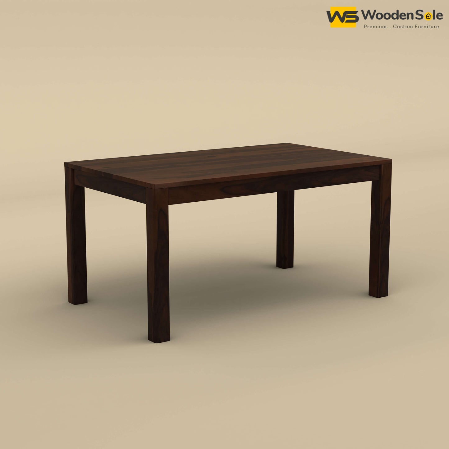 Ashley 6 Seater Dining Table (Walnut Finish)