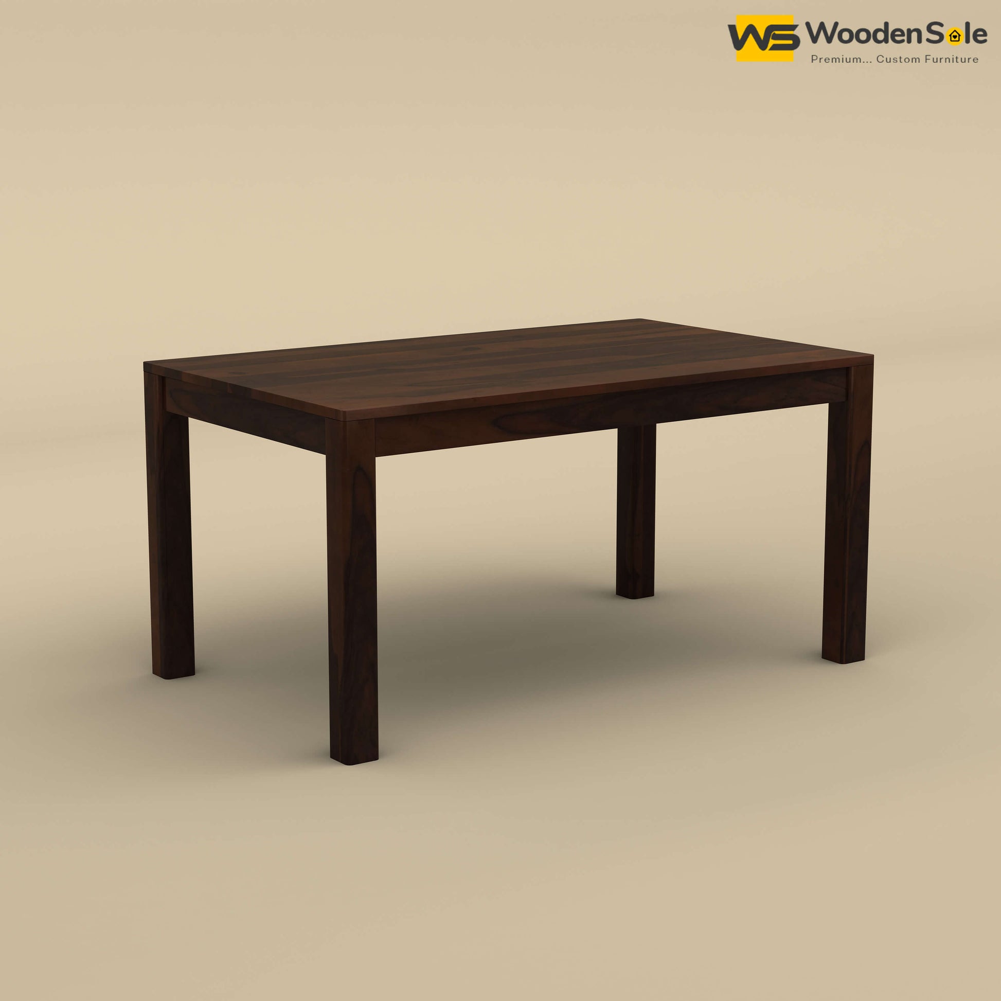 Ashley 6 Seater Dining Table (Walnut Finish)
