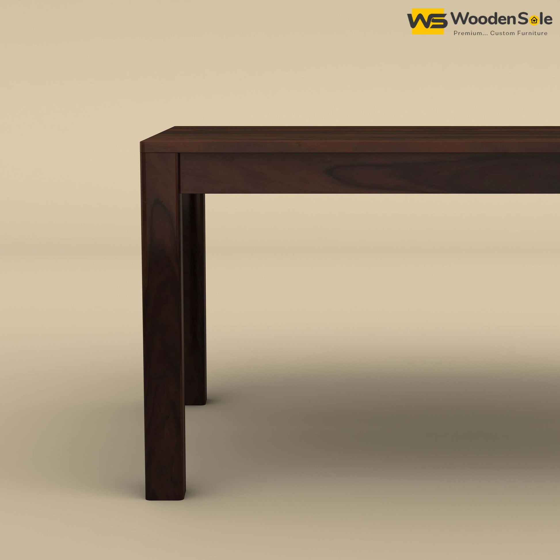 Ashley 6 Seater Dining Table (Walnut Finish)