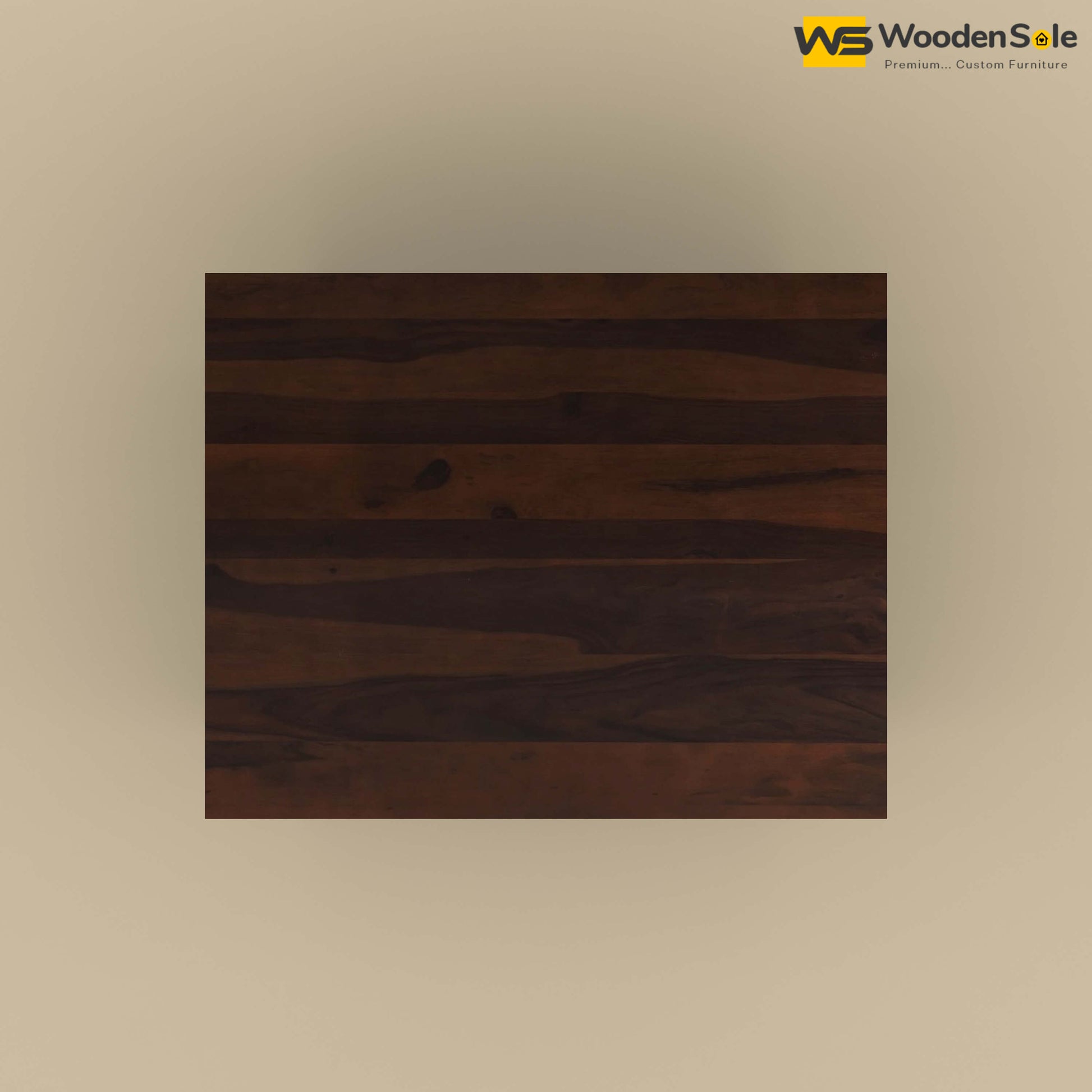 Elliot 4 Seater Dining Table (Walnut Finish)