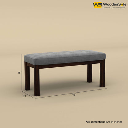 Ashley Bench (Walnut Finish)