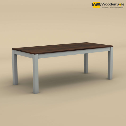 Ashley 8 Seater Dining Table (Walnut & Gray Finish)