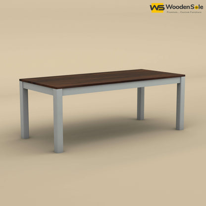 Ashley 8 Seater Dining Table Set (Walnut & Gray Finish)