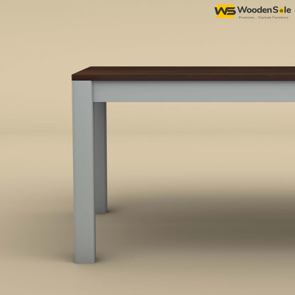 Ashley 8 Seater Dining Table Set (Walnut & Gray Finish)