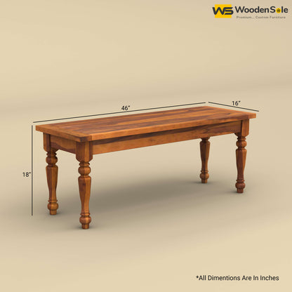 Martha Bench (Honey Finish)