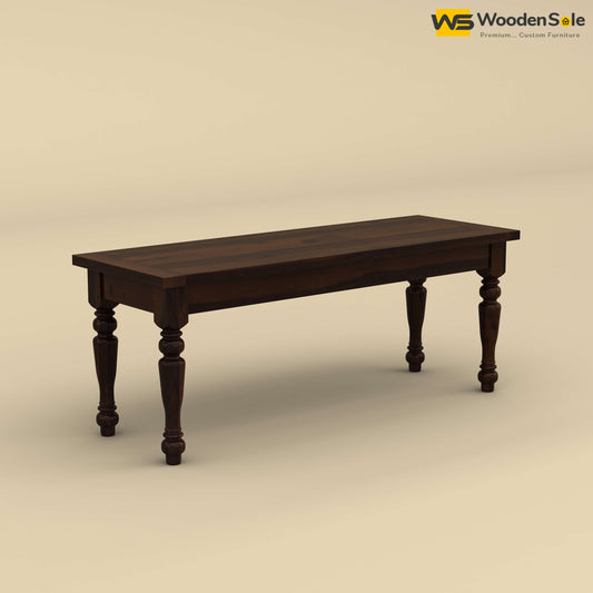 Martha Bench (Walnut Finish)