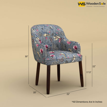 Madrid Dining Chair (Cotton, Floral Printed)