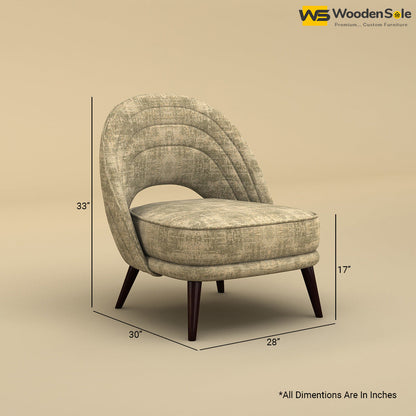 Nyra Lounge Chair (Cotton, Patchy Cream)