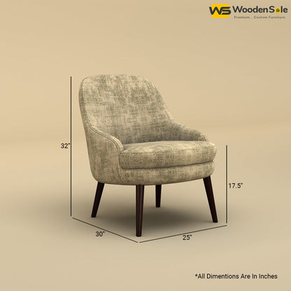Lawson Lounge Chair (Cotton, Patchy Cream)