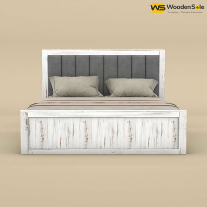 Hamza Drawer Storage Bed (King Size, Distress Finish)
