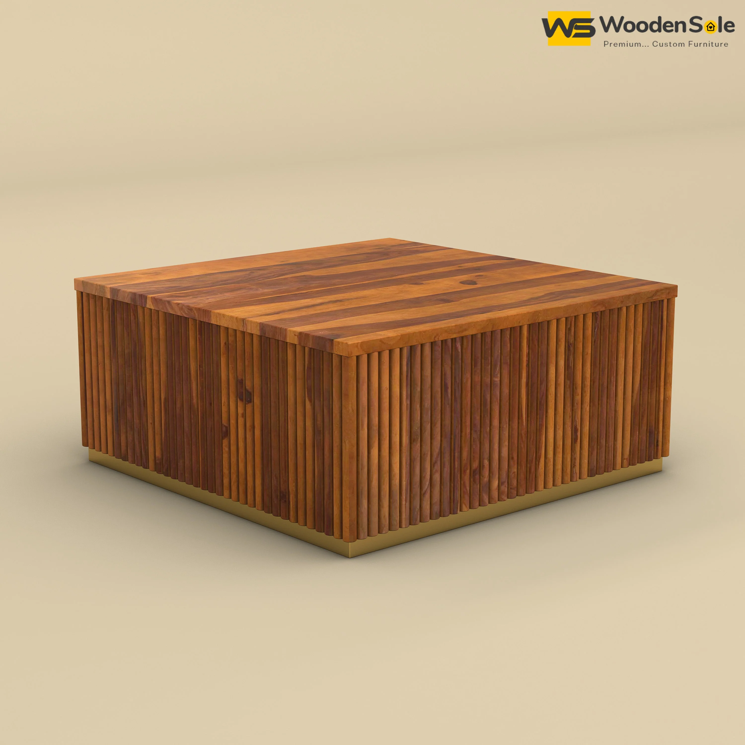 Indo Coffee Table (Honey Finish)