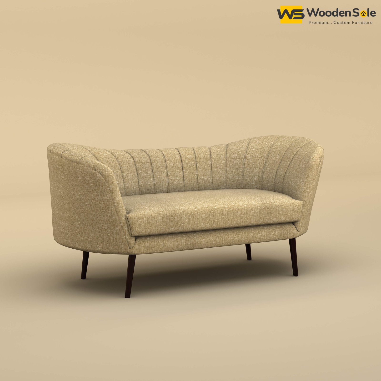 Kiara Chaise Lounge (Cotton, Faux Cream)